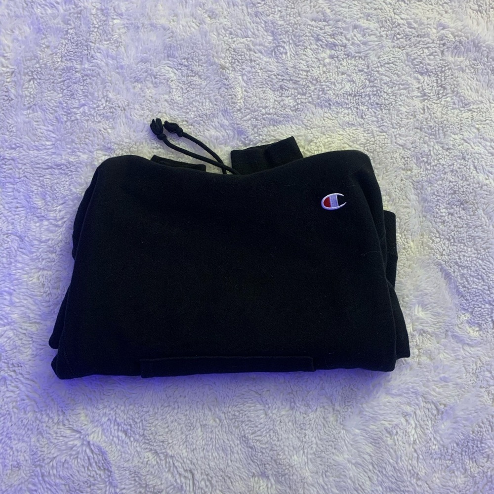 Champion Black Medium Size Hoodie